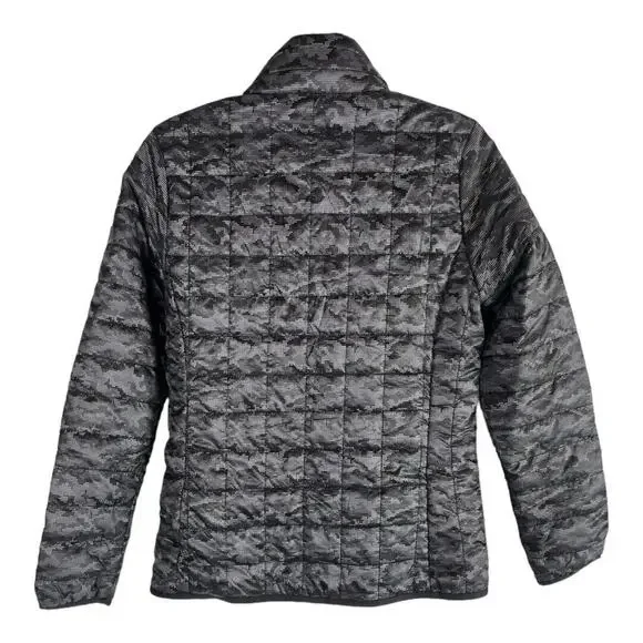 Vanderbilt Lightweight Cutter & Buck Women’s Down Quilted Puffer Camo Coat Small - Picture 2 of 4